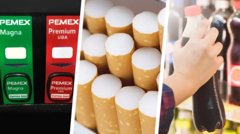 Incrementarán precios en la gasolina, cigarros y refrescos a inicios del 2021