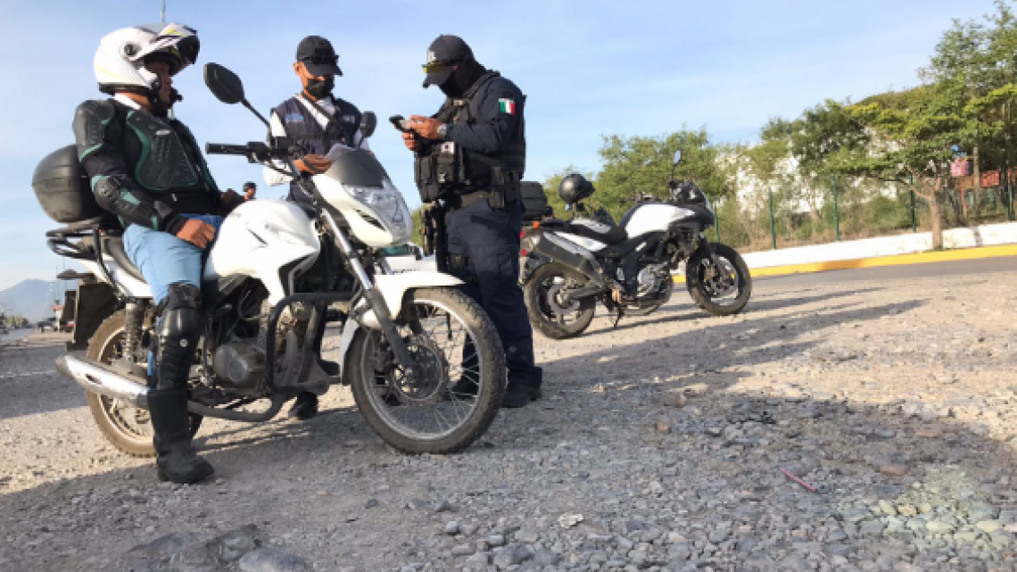 Autoridades de los 3 niveles de gobierno inician operativo contra motociclistas 