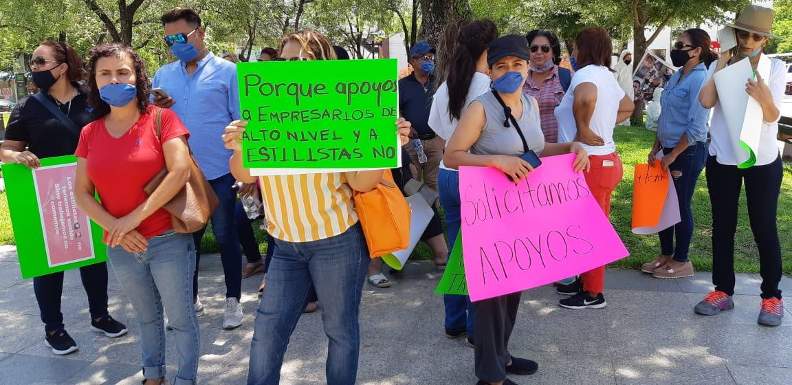 Continúan las marchas demandando apoyos al estado 