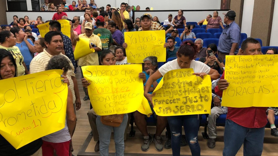 Inmobiliaria Italia amenaza con desalojar a invasores