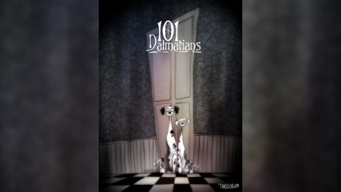 Disney se pinta al estilo de Tim Burton
