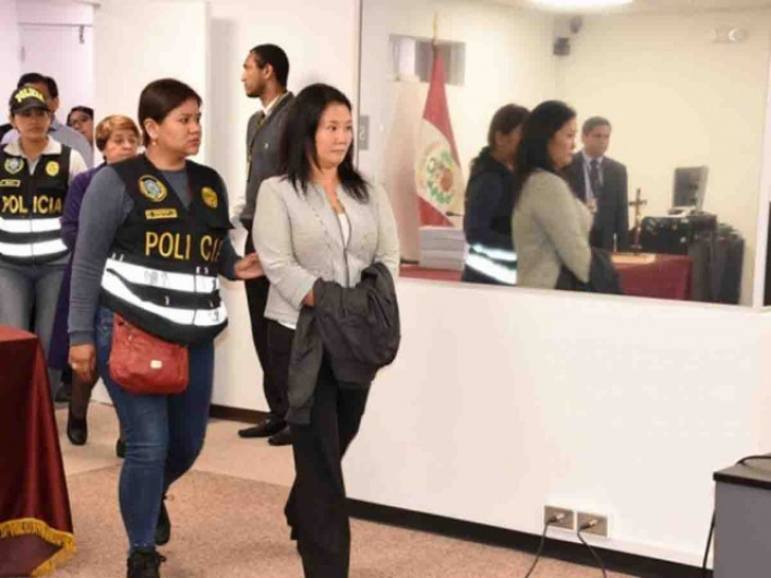 Keiko Fujimori sale en libertad bajo fianza