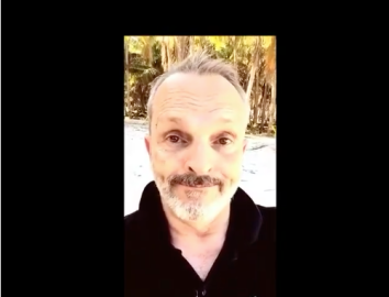 Estoy tranquilo y feliz: Miguel Bosé  