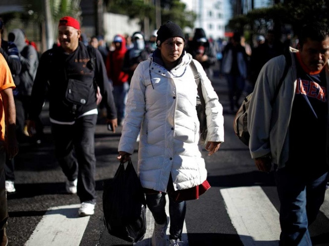 Sale nueva caravana de El Salvador rumbo a EU