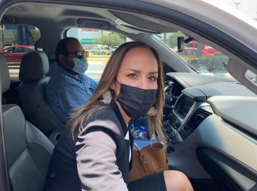 Avanza pavimentación en Victoria y la Zona Sur