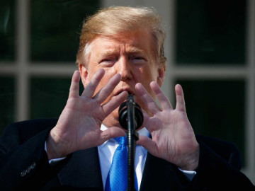 Trump en disgusto por parodia hacia él