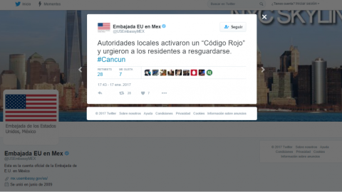 EU alerta a sus ciudadanos por balaceras en Cancún