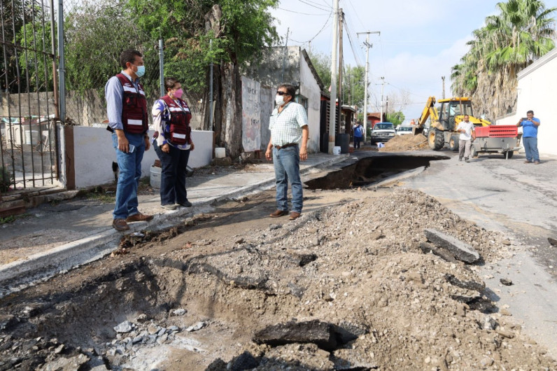 Constatan en recorridos, atención a los reportes ciudadanos de Comapa