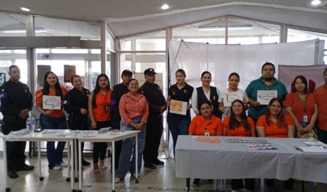 Participa Guardia Estatal de Género en campaña permanente para erradicar violencia contra niñas, adolescentes y mujeres