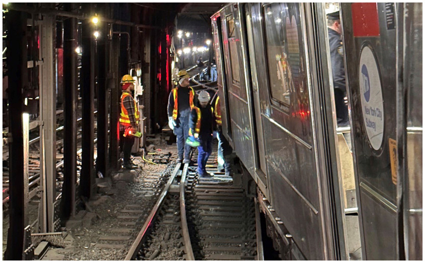 Choque de trenes en Nueva York deja más de 20 heridos