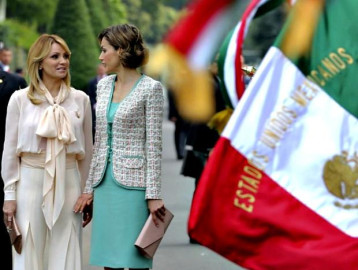 Reina Letizia de España llega a México