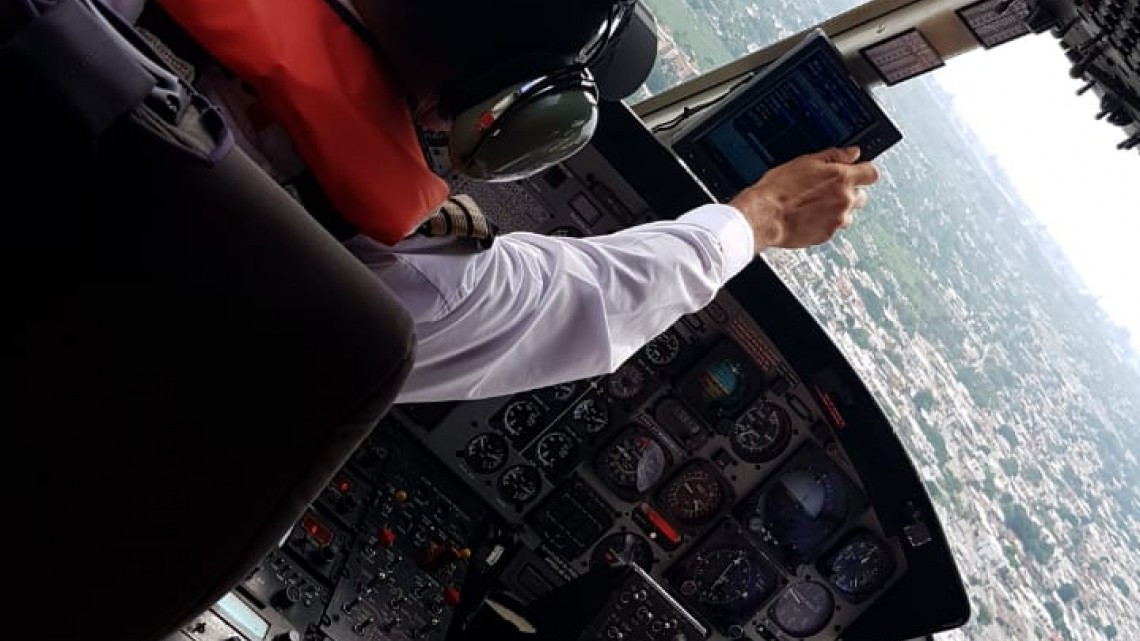 Andrés Zorrilla participan en sobrevuelo y supervisión de acciones de limpieza en Playa Miramar y Golfo de México