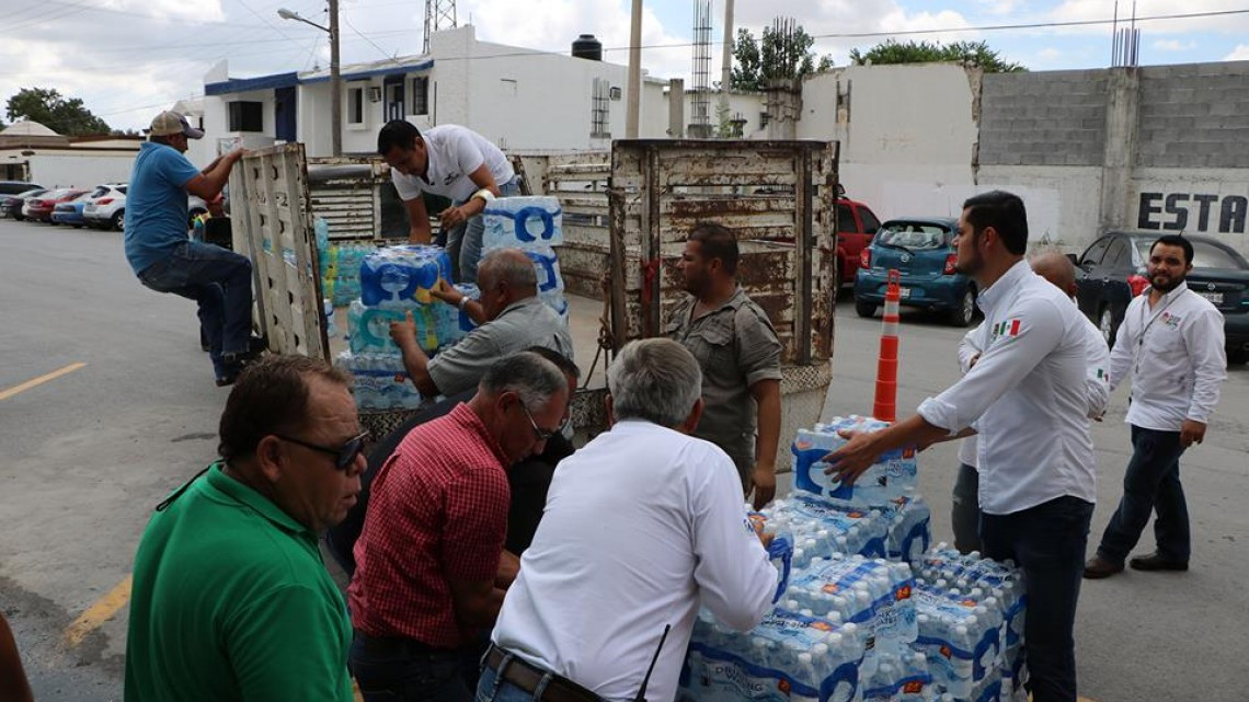 Centro de acopio en DIF Río Bravo comienza a recibir aportaciones