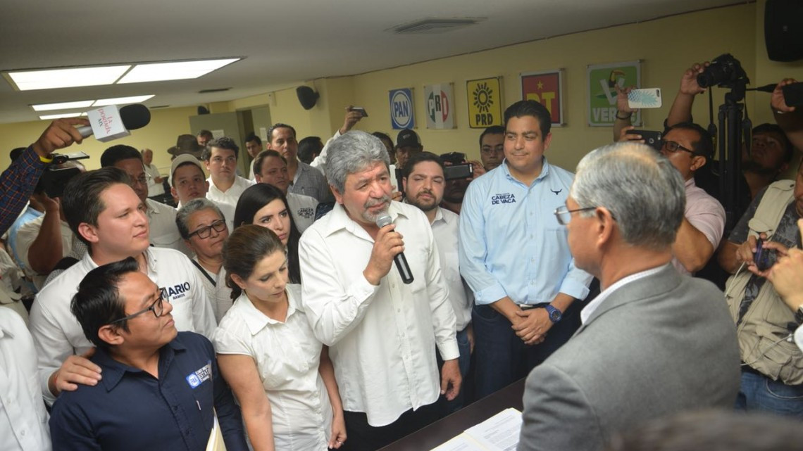 Se registra “Xico” por Victoria y prometen recuperar el corazón de Tamaulipas