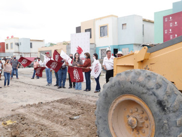 Arranca repavimentación en la colonia Olivos II