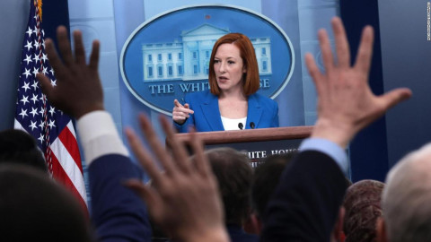Jen Psaki, portavoz de la Casa Blanca, da positivo a COVID-19