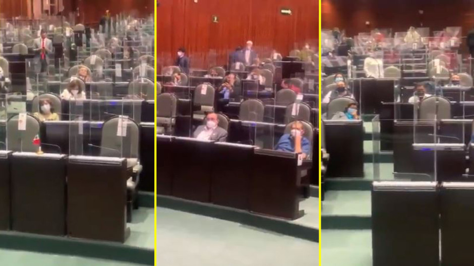 Diputados de Morena son captados durmiendo en plena discusión de Miscelánea Fiscal 