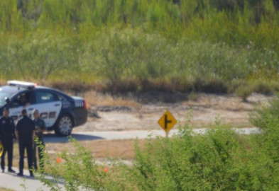 Rescatan a migrante deshidratada en frontera con Tamaulipas