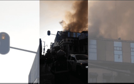 Suspenden servicio del STC Metro por fuerte incendio en su Centro de Control