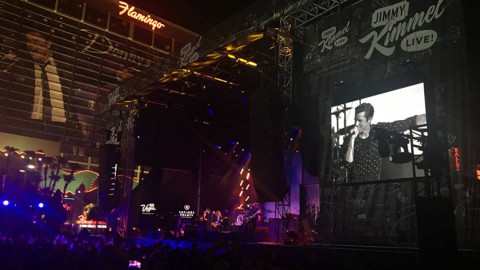 The Killers tocan desde Las Vegas para el show de “Jimmy Kimmel Live”
