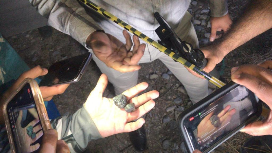 Resguardan restos de meteorito en Cd. Victoria 