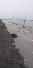 Reportan inundaciones en obra de refinería Dos Bocas, Tabasco