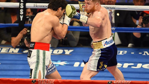 Decisión unánime de jueces da victoria a "Canelo" frente a  Chávez Jr