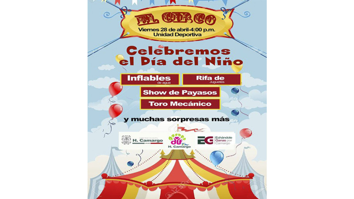 Celebrarán el "Día del Niño" en Camargo