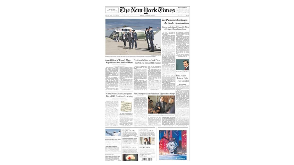Prensa internacional muestra solidaridad con México