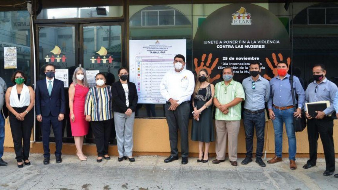 Emite IETAM cómputo final de la elección de diputaciones de representación proporcional