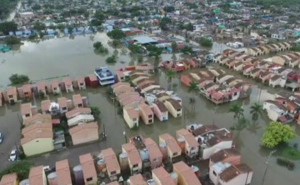 Basura en canales pluviales genera problema latente de inundación en Altamira