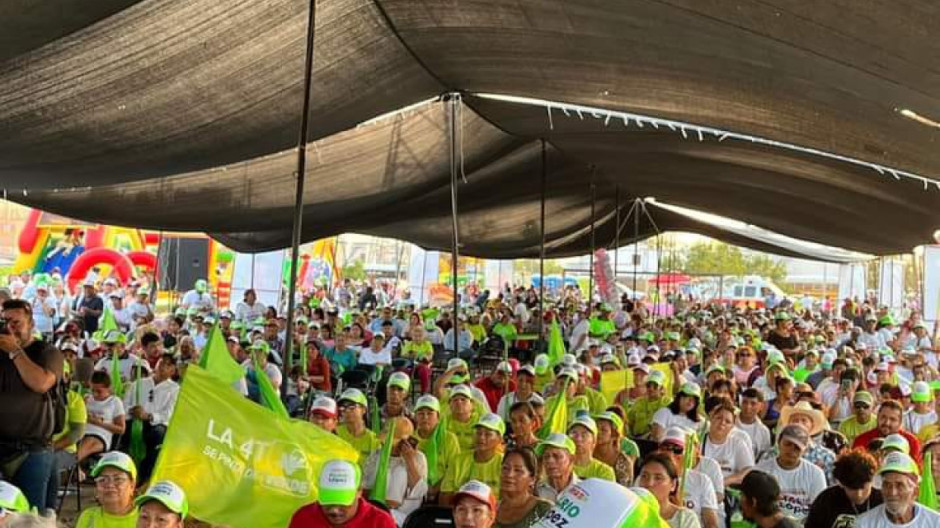 Cierran campaña en Matamoros Mario López y Eugenio Hernández 