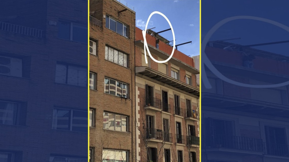 Rescatan a una niña de 14 años por colgarse de una viga para una foto