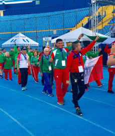 Atletas Master tamaulipecos participan en Centroamericano 