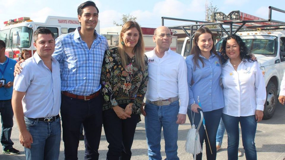 Envía Reynosa más donativos a damnificados por terremotos