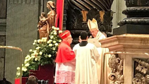 Papa nombra Cardenal de la Iglesia Católica Mexicana a Mons. Sergio Obeso 