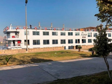 Egipto pone a crucero en cuarentena por coronavirus