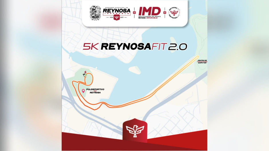Inscríbete y participa en el 5K Reynosa Fit 2.0
