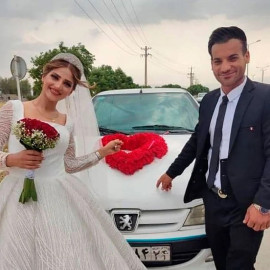 Novia muere en plena boda por bala perdida 
