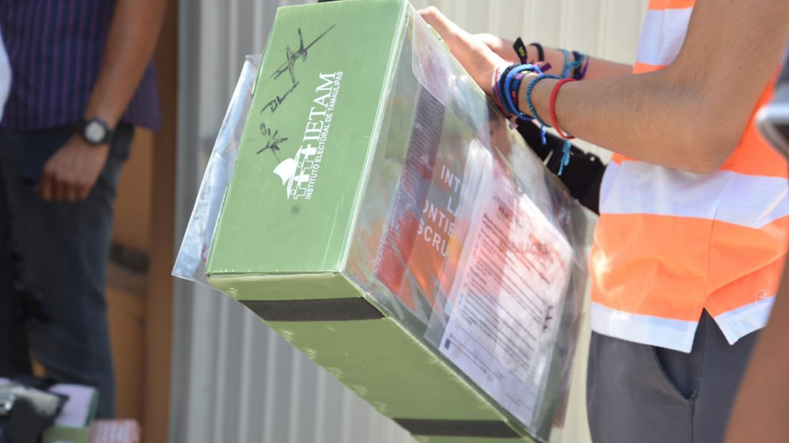 Llevan a cabo los 22 consejos distritales primer simulacro sobre jornada electoral