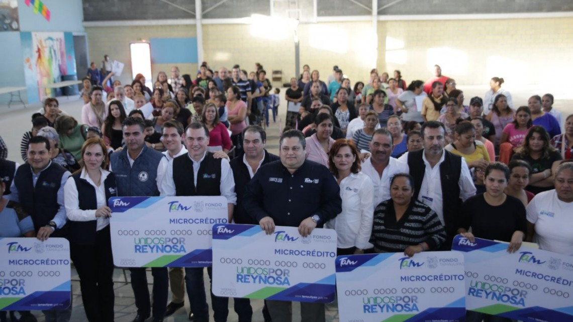 "Unidos Por Reynosa" entrega 395 mil pesos en Microcréditos