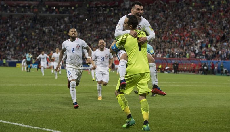 Chile vence a Portugal en penales y se convierte en finalista de la Confederaciones