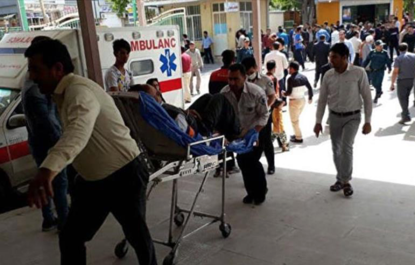 Sismo de 4.8 grados en Irán deja 130 heridos 