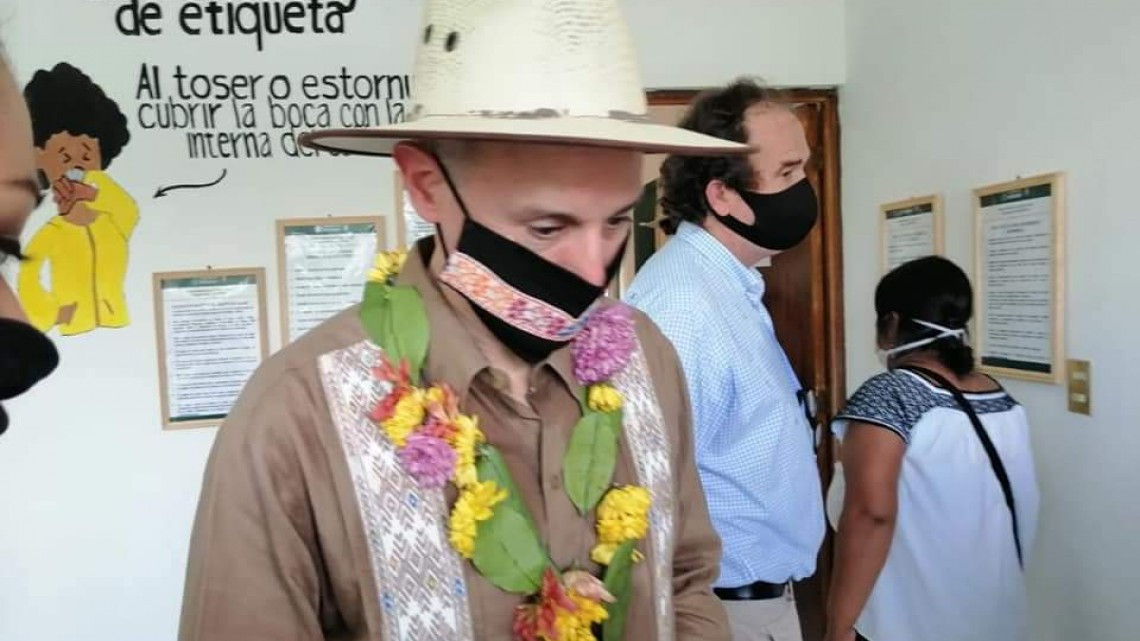 López-Gatell aprovecha su estadía en Puebla para visitar comunidades
