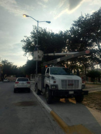 Ilumina Gobierno de Reynosa calles, plazas y colonias