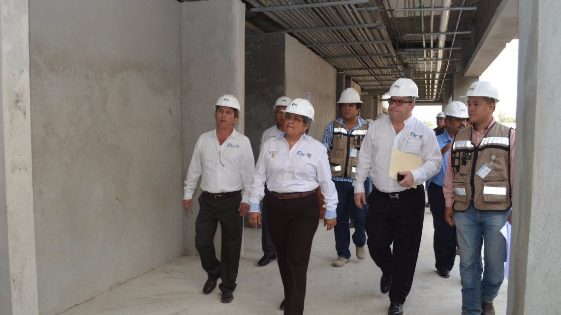 Avences del nuevo Hospital General son supervisados por Gloria Molina 