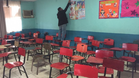 Podrían repetirse ausentismo en escuelas por bajas temperaturas