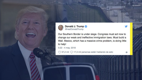 México hace poco contra crimen: Donald Trump