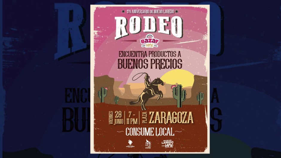 Posponen bazar UNE “Rodeo” para el 28 de junio