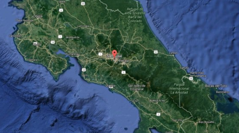 Registran sismo de 6.8 en Costa Rica